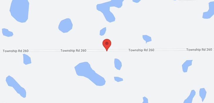 map of 175006 Twp Rd 260 Road